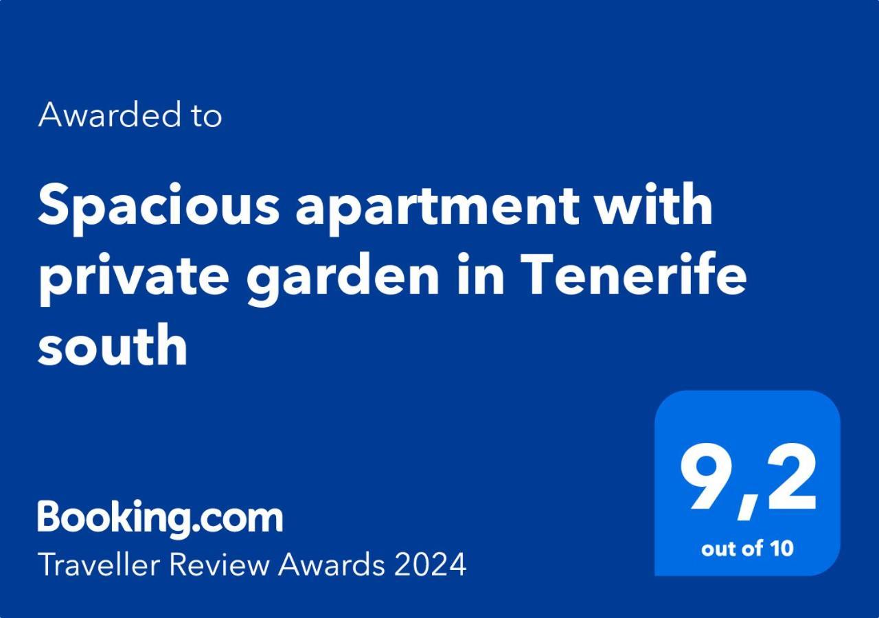 Spacious Apartment With Private Garden In Tenerife South San Miguel de Abona Exterior foto